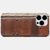Ijzer, hout, bouten maken sterk taai Case-Mate iPhone case (Achterkant (horizontaal))