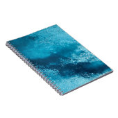 IJzer-ijs, bevroren, koud ijs Notitieboek (Rechterzijde)