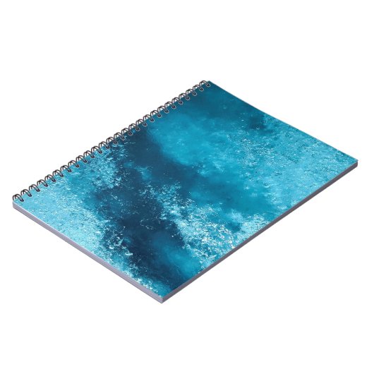 IJzer-ijs, bevroren, koud ijs Notitieboek (Linkerzijde)