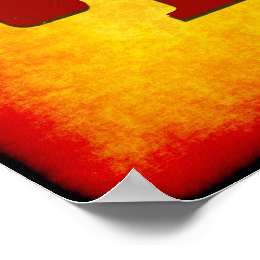 IJzer leven Poster (Hoek)