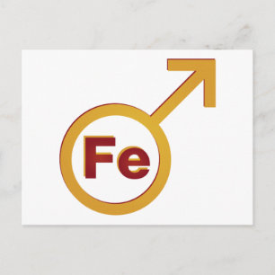 IJzer Man Briefkaart