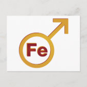 IJzer Man Briefkaart (Voorkant)