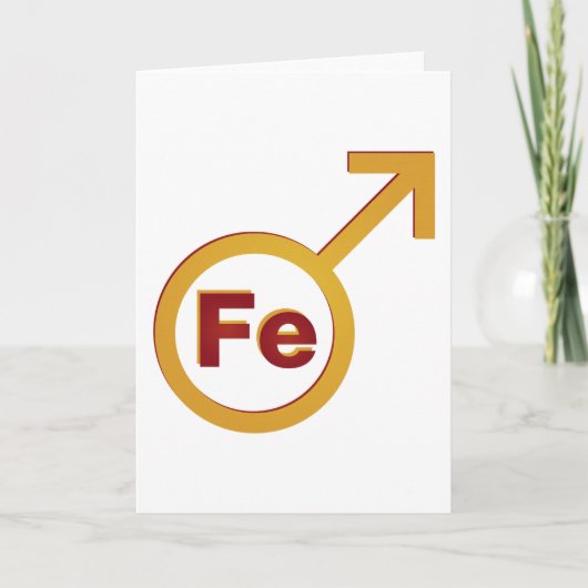 IJzer Man Kaart (Voorkant)