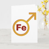 IJzer Man Kaart (Gele Bloem)