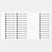 IJzer of Schaats op Logo Labels (Vel)