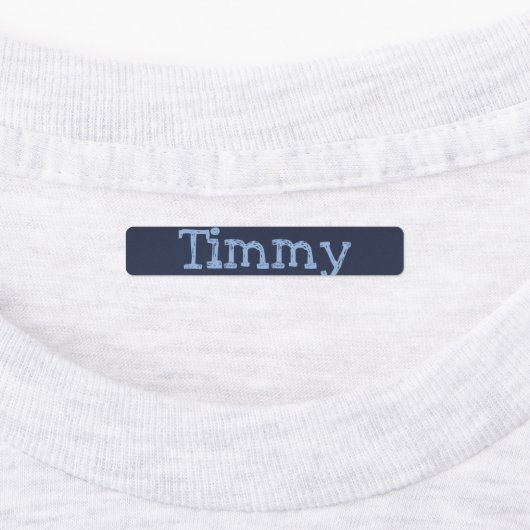 Ijzer Ons Voor de Kinder Labels (Aangebracht)