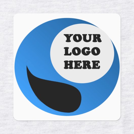 Ijzer op Aangepaste Logo Labels (Design 2)