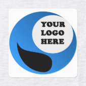 Ijzer op Aangepaste Logo Labels (Design 1)