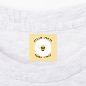 IJzer op bijennaamlabels voor schoolkamp kinderopv Labels (Aangebracht)