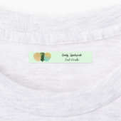 IJzer op Green Glitter Party Ballonnen Labels (Aangebracht)