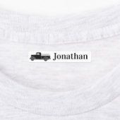 Ijzer op vrachtwagenetiketten labels (Aangebracht)