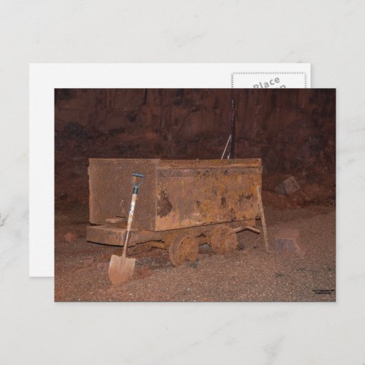 IJzer Ore Auto, postkaart (Voorkant / Achterkant)