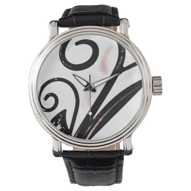 IJzer Plant Horloge (Voorkant)