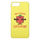 IJzer pompen met de heer Strong Case-Mate iPhone Case (Achterkant)