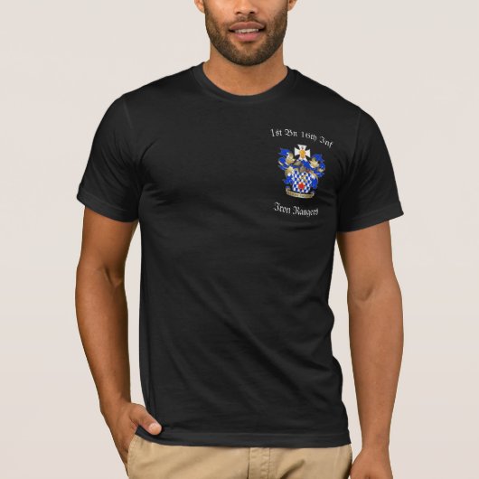 IJzer Ranger T-Shirt met gestileerde Logo (Voorkant)