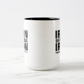 IJzer scherpt ijzer - Spreuken 27:17 Koffie Mok (Center)