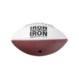 IJzer slijpt ijzer - Spreuken 27:17 Mini Football