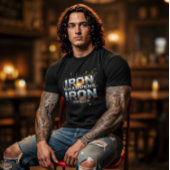 IJzer slijpt ijzer Tri-Blend Shirt