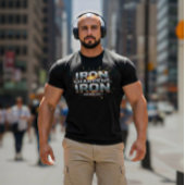 IJzer slijpt ijzer Tri-Blend Shirt