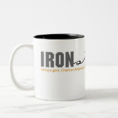 IJzer Stef-Mok Tweekleurige Koffiemok (Links)