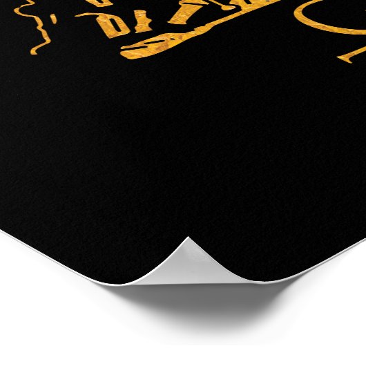 IJzer troonpictogram Poster (Hoek)