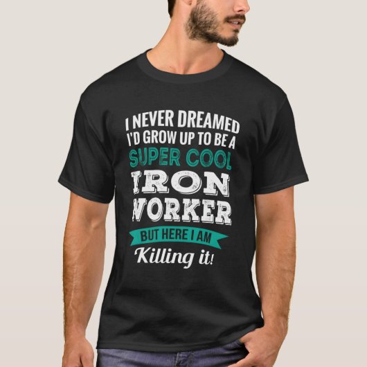 Ijzerarbeidersappreciatie T-shirt (Voorkant)