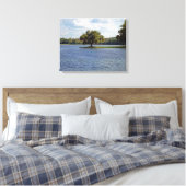 IJzerbergmeer Canvas Afdruk (Insitu (Slaapkamer))