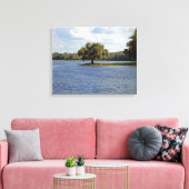 IJzerbergmeer Canvas Afdruk (Insitu (Woonkamer))