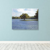 IJzerbergmeer Canvas Afdruk (Insitu (Houten vloer))