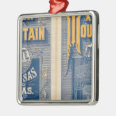 IJzerbergroute Metalen Ornament (Links)