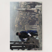 Ijzerbewerker op het raamwerk Empire State 1930 Legpuzzel (Verticaal)