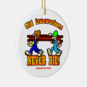 Ijzerbewerkers Keramisch Ornament (Rechts)