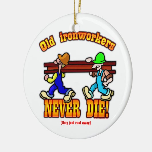 Ijzerbewerkers Keramisch Ornament (Links)