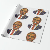 ijzerdesantis voor president 2024 cadeaupapier (Uitgerold)