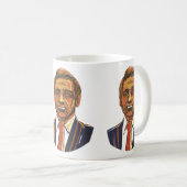 ijzerdesantis voor president 2024 koffiemok (Voorkant rechts)