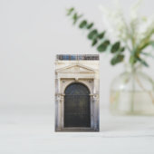 ijzerdeur visitekaartje (Staand voorkant)