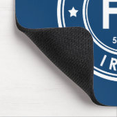 IJzerelement blauwe Muismat (Hoek)