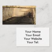 IJzeren brug en reflectie Visitekaartje (Voorkant / Achterkant)