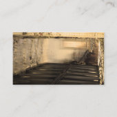 IJzeren brug en reflectie Visitekaartje (Voorkant)