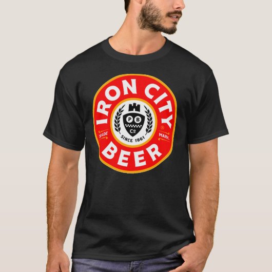 IJzeren City Logo Classic T-Shirt (Voorkant)