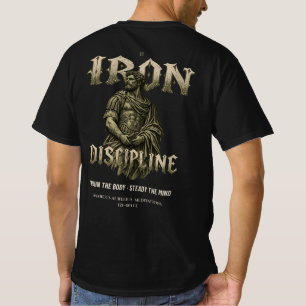 Ijzeren Discipline Stoïcijn Marcus Aurelius Gym Gr T-shirt