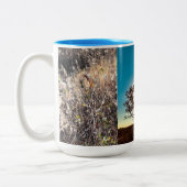 IJzeren eikenboom, Herfst Sunrise, Wisconsin Two-T Tweekleurige Koffiemok (Links)