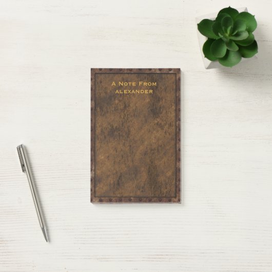 Ijzeren frame-effect post-it® notes (Kantoor)