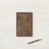 Ijzeren frame-effect post-it® notes (Op bureau)