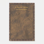 Ijzeren frame-effect post-it® notes (Voorkant)
