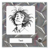 IJzeren gevoel Foto Afdruk (Voorkant)