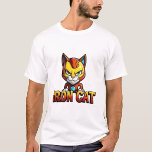 IJzeren kat T-shirt