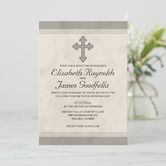 IJzeren kruidenuitnodigingen Kaart (Staand voorkant)