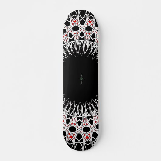 IJzeren Kruis Mandala 2 Persoonlijk Skateboard (Voorkant)
