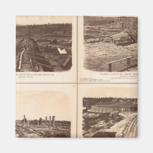 IJzeren kussens, motorhelmen, rebellenlijnen, gebo Magneet